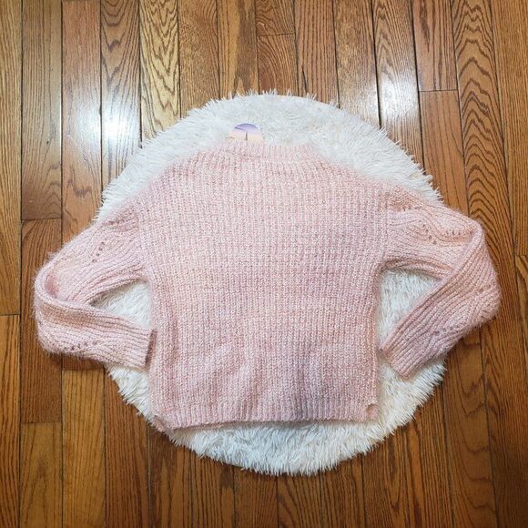 NWT Love By Design Women's Blush Pull Over Sweater - Picture 3 of 3